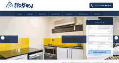 Desktop Screenshot of abbeymotorinn.com.au